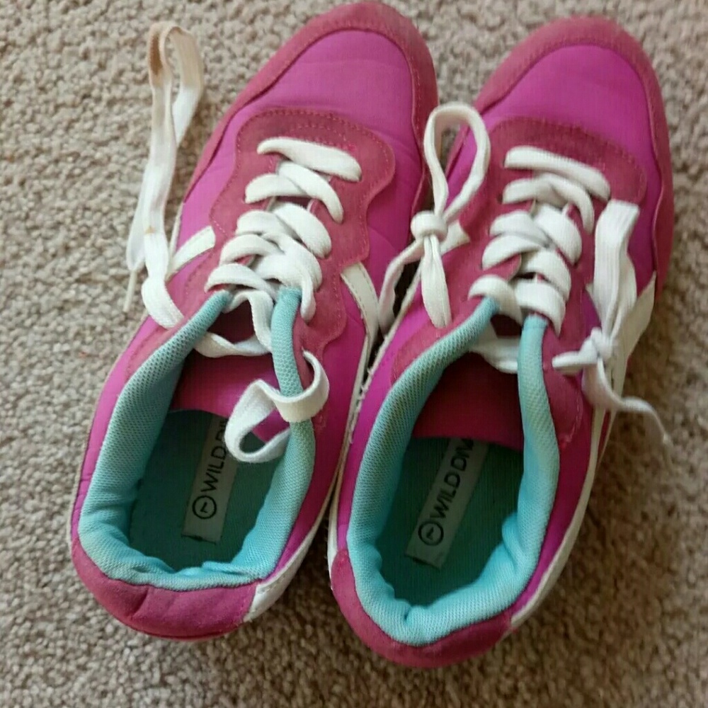 Wild Diva Pink Sneakers
